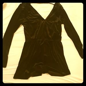 Velvet romper
